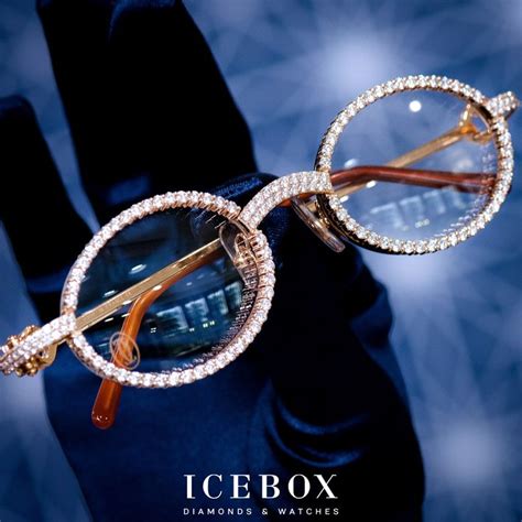 diamond cartier glasses men's